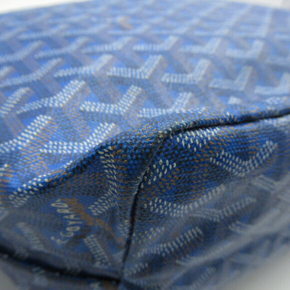 Goyard Saint Louis Tote Bag Canvas Blue - Picture 10 of 10